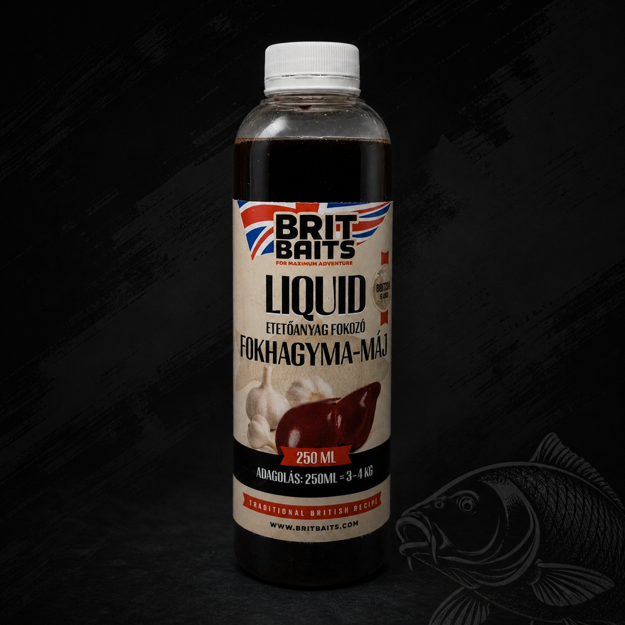 BritBaits Liquid Garlic & Liver 250 ml