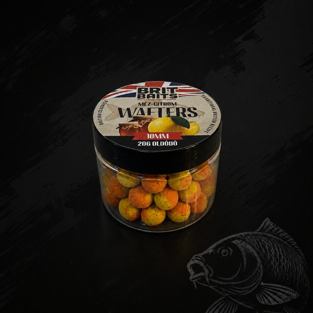 BritBaits Wafters Honey & Lemon 10mm