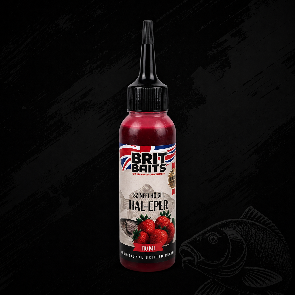 BritBaits Fish & Strawberry Gel 110ml