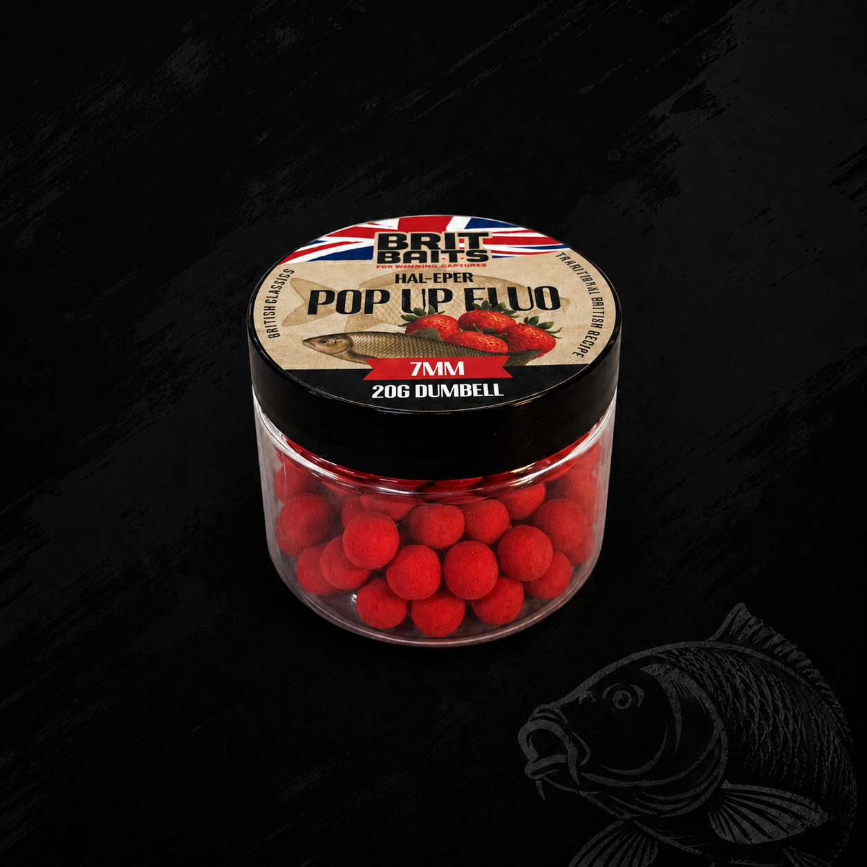 BritBaits Pop Up Fish & Strawberry