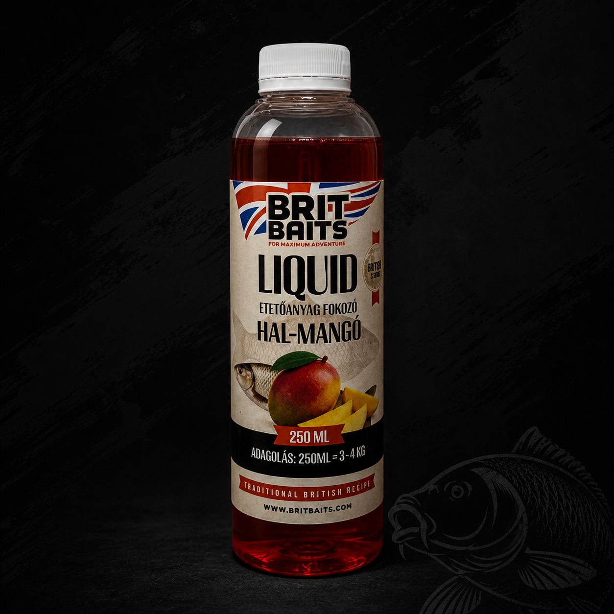 BritBaits Liquid Halibut & Mango 250ml